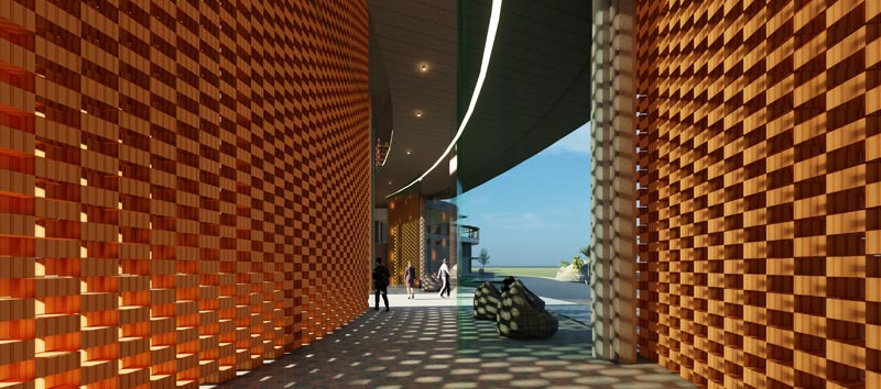 aquarium facade